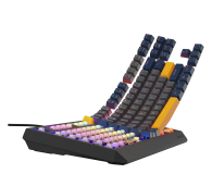 Genesis THOR 230 TKL NAVAL BLUE NEGATIVE US RGB MECHANICZNA OUTEMU NKG-2164 - 1351040 - zdjęcie 5